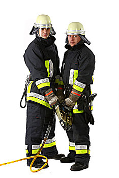 消防员,拿着,水力,工具,哪里,金属,分开,救助,人,职业,北莱茵威斯特伐利亚,德国,欧洲