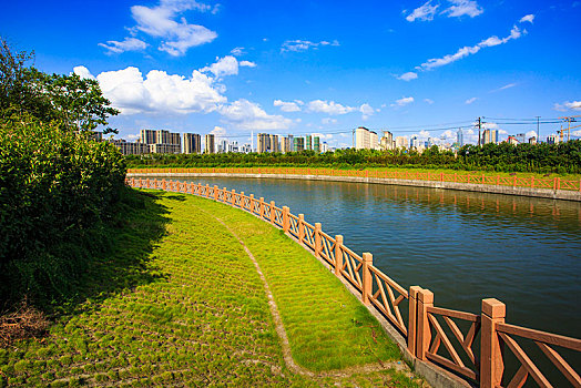 城市,新城,建设,高楼大厦,远景