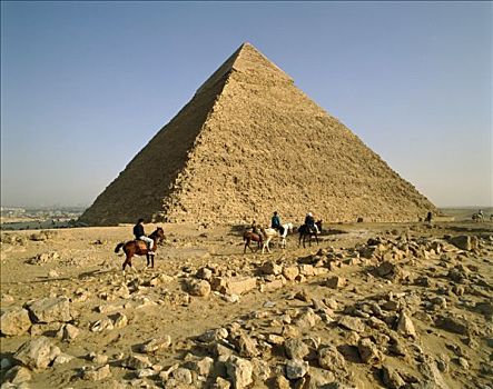 埃及,吉萨,金字塔