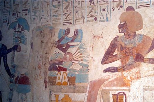 象形文字,墓地,埃及,非洲