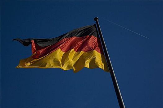德国国旗,柏林,德国