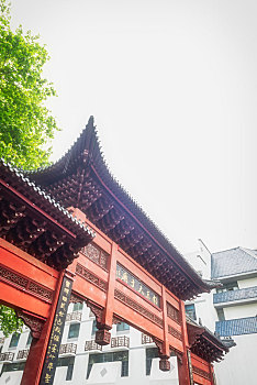 中国江苏南京夫子庙的古建筑