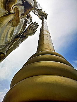 地藏菩萨铜像