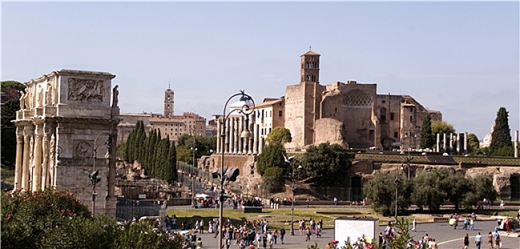 古罗马广场,全景