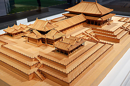 中国建筑模型