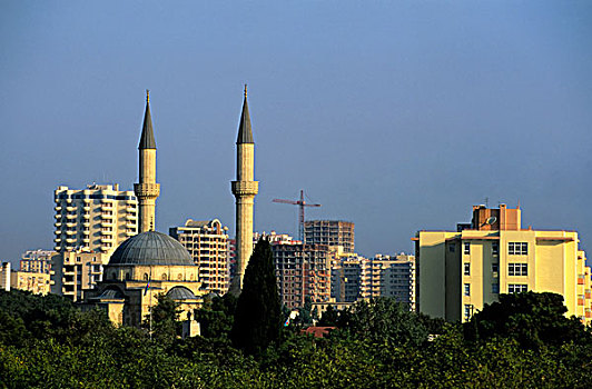 阿塞拜疆,巴库,清真寺