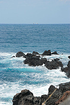 韩国济州海边风光