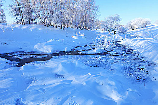 冬季雪景风光