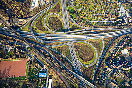 高速公路,环,交通,基础设施,北莱茵威斯特伐利亚,德国