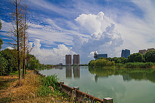 苏州小石湖景色