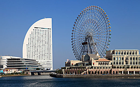 日本,横滨,东京港区,洲际,摩天轮