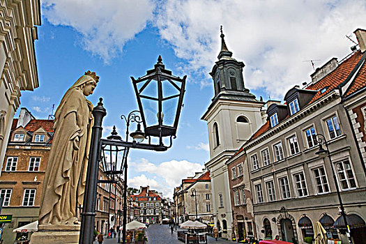 老城,华沙,波兰
