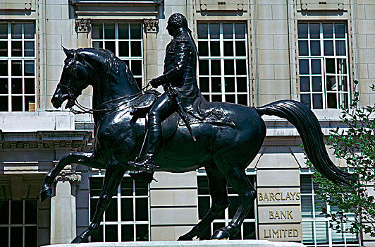 骑马雕像,乔治三世,19世纪,艺术家