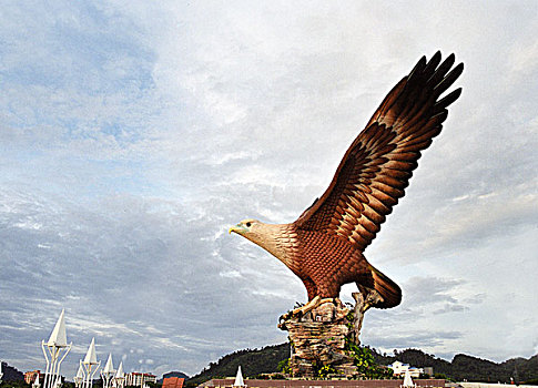 鹰,广场,兰卡威,马来西亚,2004年