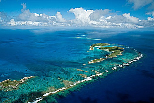 新加勒多尼亚,北方,航拍,岛屿