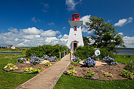 灯塔,维多利亚,爱德华王子岛,加拿大