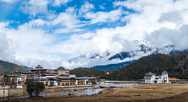 中国西藏自治区南迦巴瓦峰