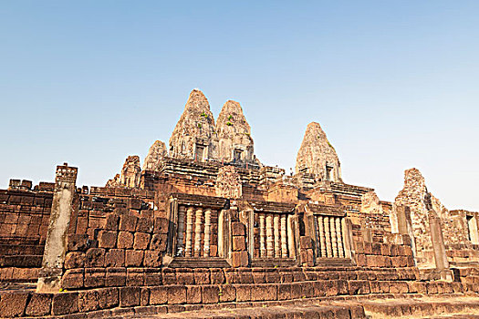 遗址,庙宇,吴哥,柬埔寨,亚洲