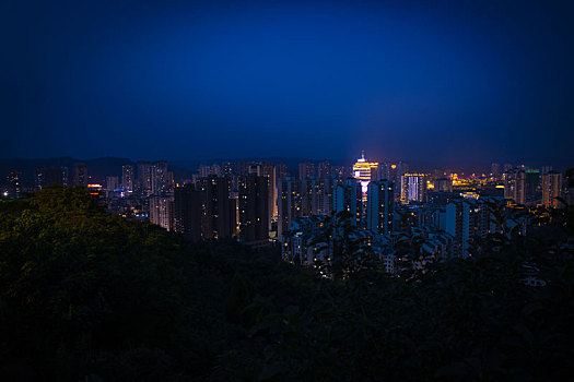 重庆大足夜景