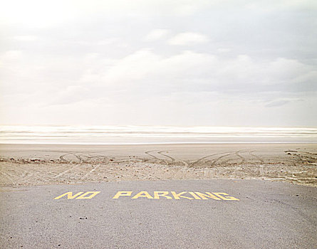 禁止停车,海滩