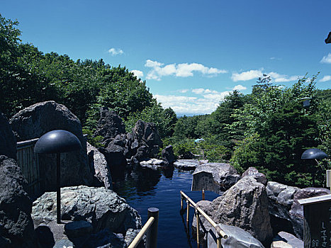 高原,水疗