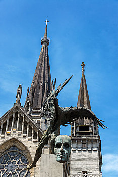雕塑,大教堂