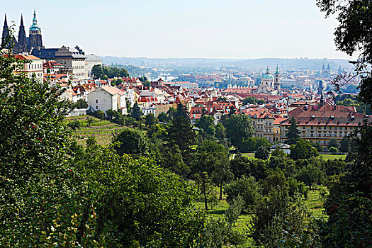 布拉格城堡,布拉格,捷克共和国,欧洲