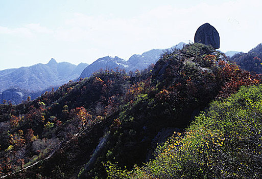 2001,河南省西部伏牛山