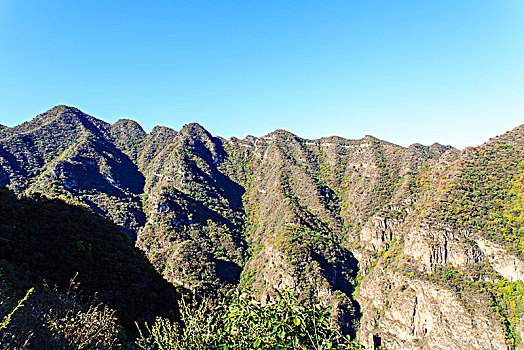 俯瞰百里峡