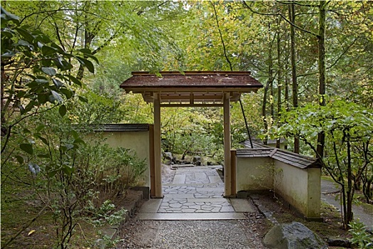入口,日式庭园
