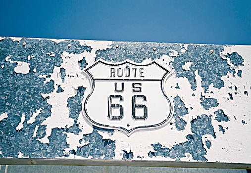 66号公路,标识,加利福尼亚,美国