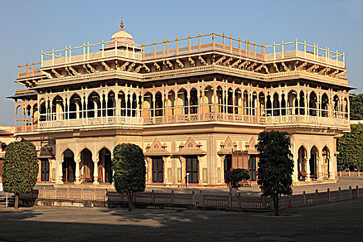 印度,拉贾斯坦邦,斋浦尔,城市宫殿