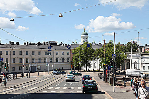 街景,赫尔辛基,芬兰,艺术家