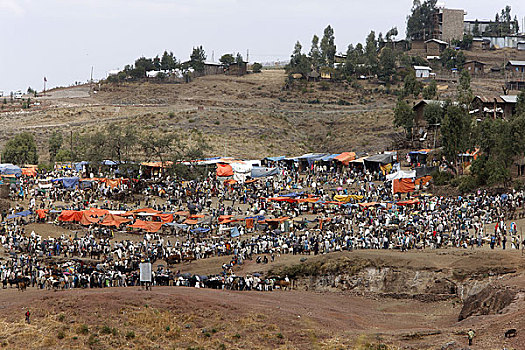 埃塞俄比亚,拉里贝拉,市场