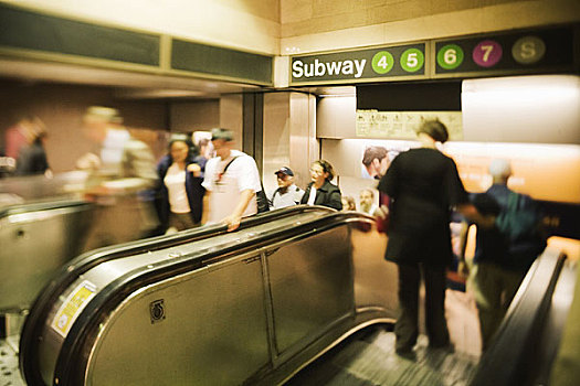 地铁,入口,大中央车站