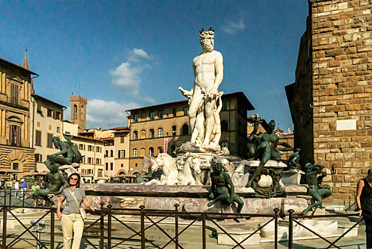 意大利佛罗伦萨海神喷泉