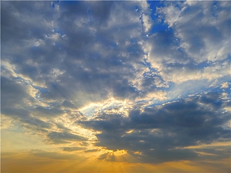 天空云海