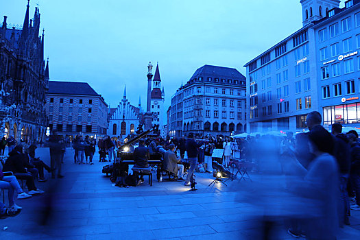 munich慕尼黑夜景