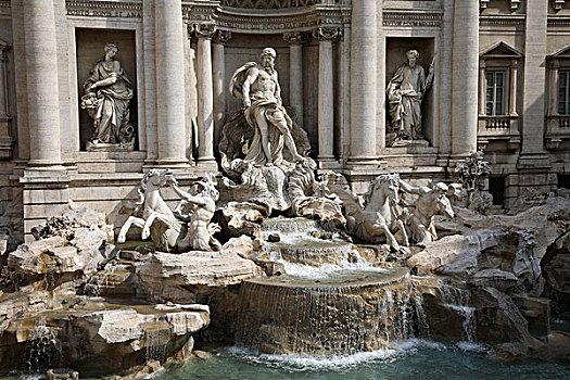意大利,拉齐奥,罗马,喷泉