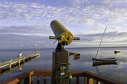 波兰,波罗的海,半岛,投币设备,双筒望远镜