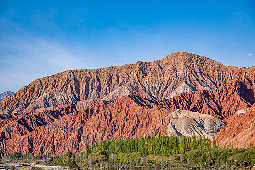 塔什库尔干河谷边的群山