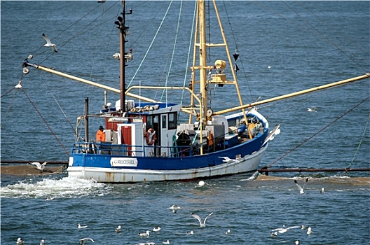 美国最先进的捕蟹船图片