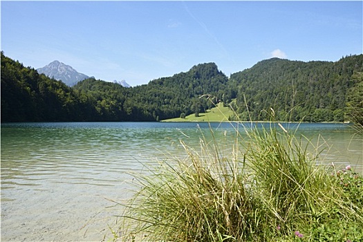 高山,湖