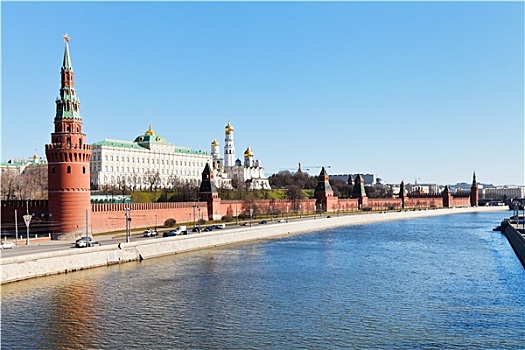 莫斯科,城市,克里姆林宫