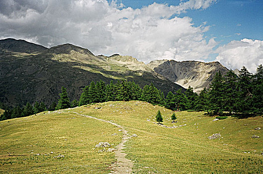 风景,山地