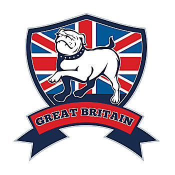 团队,英国,英国斗牛犬,吉祥物