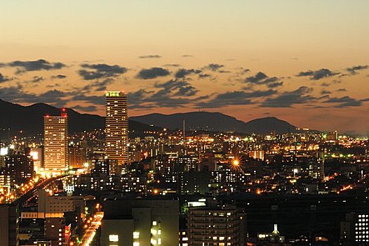 札幌夜景图片