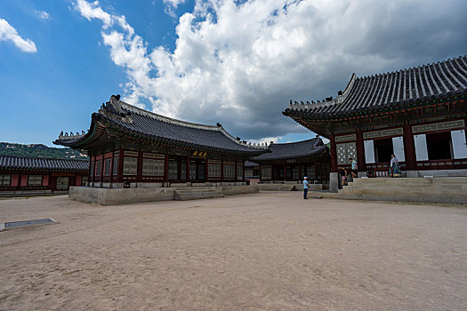 韩国首尔景福宫庆城殿景观