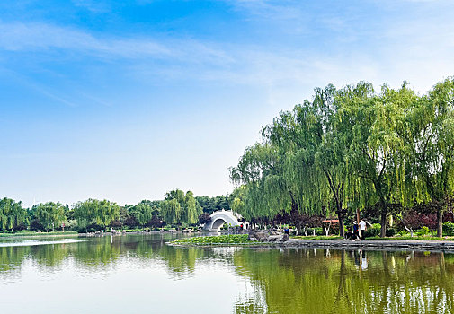 湖畔风景