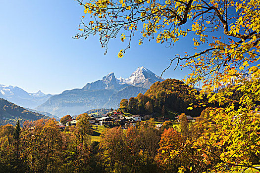 秋叶,巴伐利亚,德国